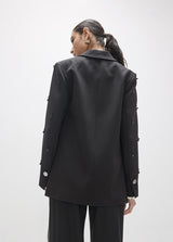 Blazer preto Lola Casademunt MF2602008, fotografia 5